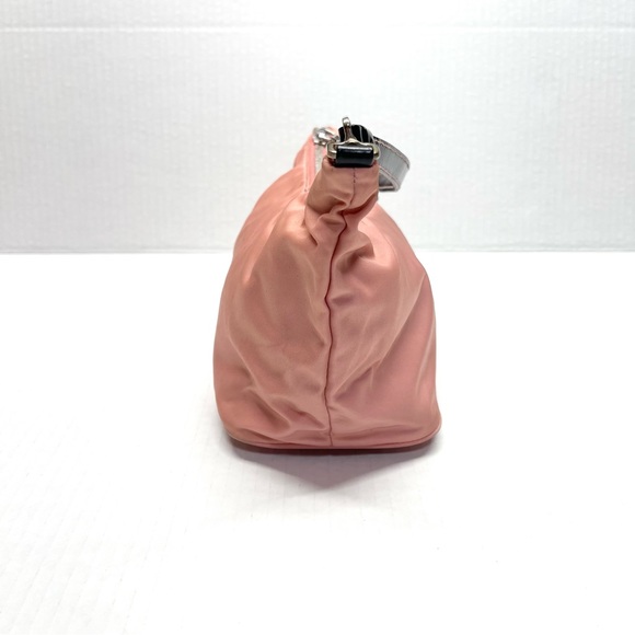 Prada Tessuto Nylon Pochette Bag Pink - Picture 3 of 11